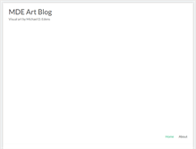 Tablet Screenshot of mde-art.com